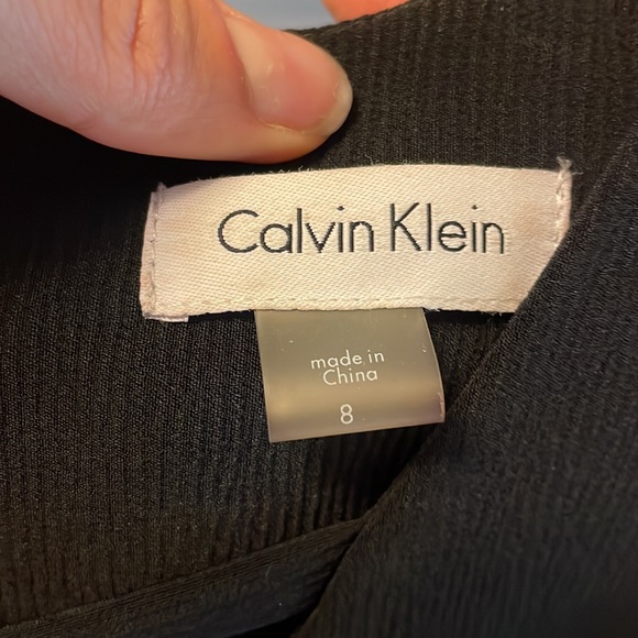 Calvin Klein black dress size 8 - Picture 3 of 5